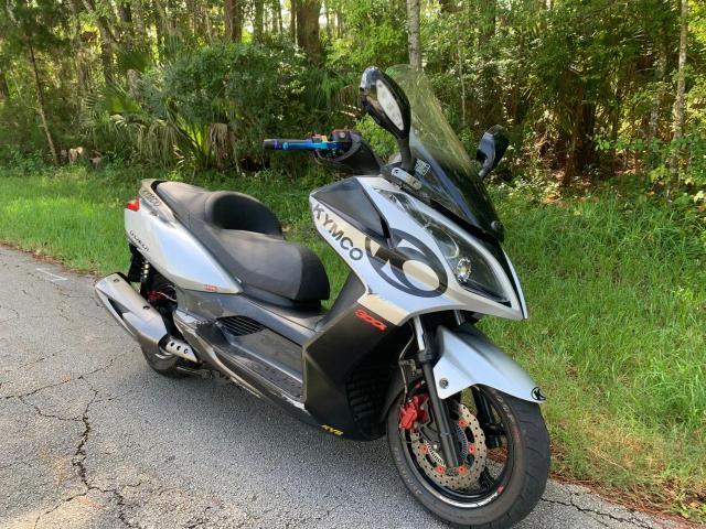 Salvage motorcycles for sale at Jacksonville, FL auction: 2013 Kymco Usa Inc Downtown 3