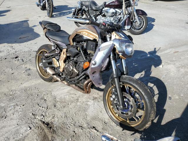 Vandalism Motorcycles for sale at auction: 2020 Yamaha MT07