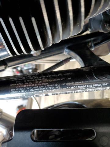 2011 HARLEY-DAVIDSON FLHTCUTG 1HD1MAM16BB852764