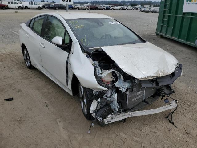 Salvage cars for sale from Copart Arlington, WA: 2018 Toyota Prius