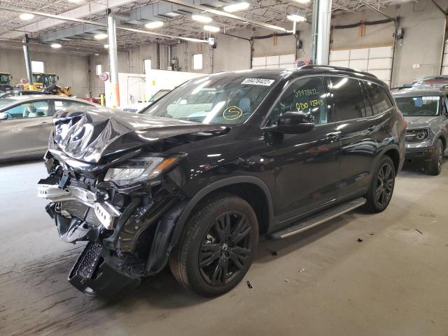 2021 HONDA PILOT BLAC 5FNYF6H73MB045558