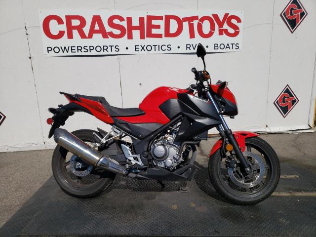Salvage cars for sale from Copart Van Nuys, CA: 2015 Honda CB300 F