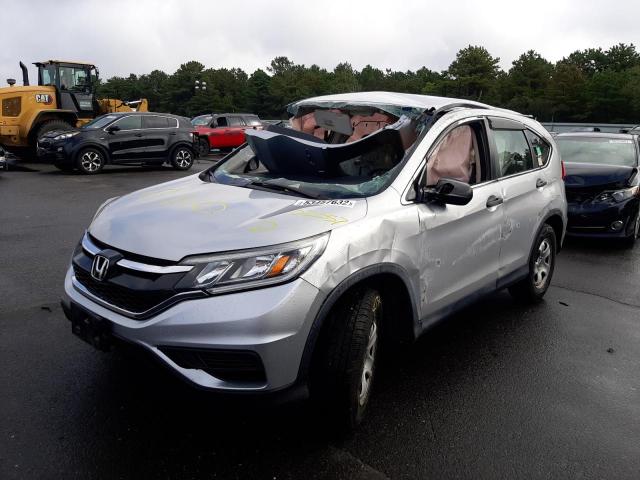 VIN: 5J6RM4H35GL102057 Auction: COPART Lot: 53457632 Location: NY - LONG ISLAND 5J6RM4H35GL102057 HONDA CRV 2016 GRAY Photo 2