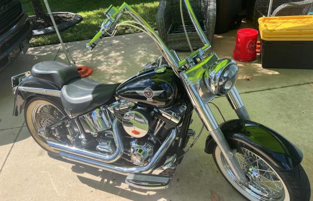 Copart GO Motorcycles for sale at auction: 2006 Harley-Davidson Flstf