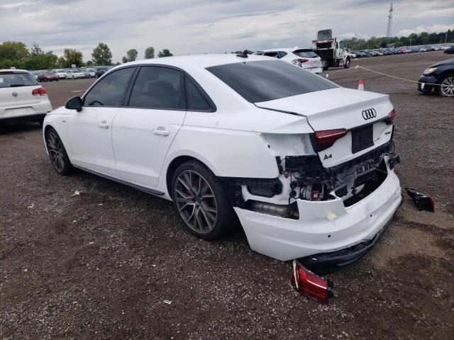 2022 AUDI A4 PRESTIG WAUFAAF47NN010328