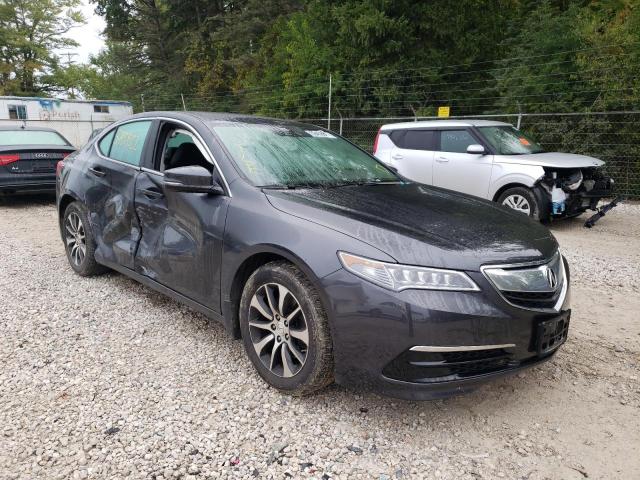 Salvage cars for sale from Copart Northfield, OH: 2015 Acura TLX Tech