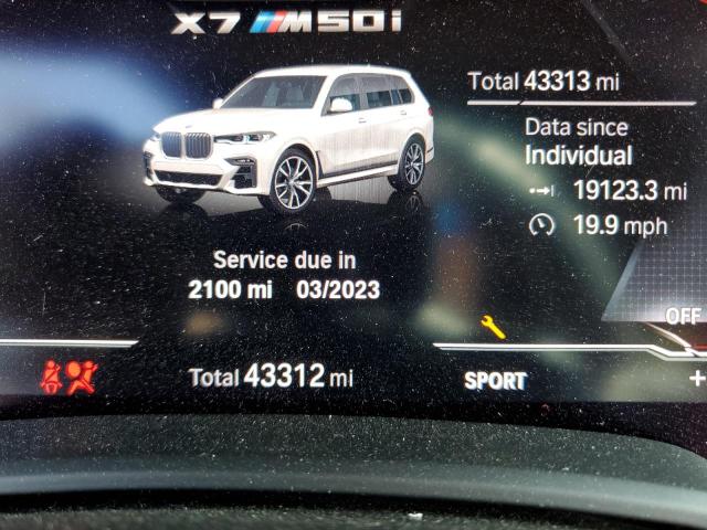 2020 BMW X7 M50I 5UXCX6C04L9C82684