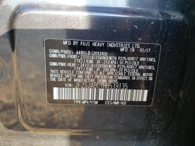 JF2SJABC7HH539135 Subaru Forester 2.5i