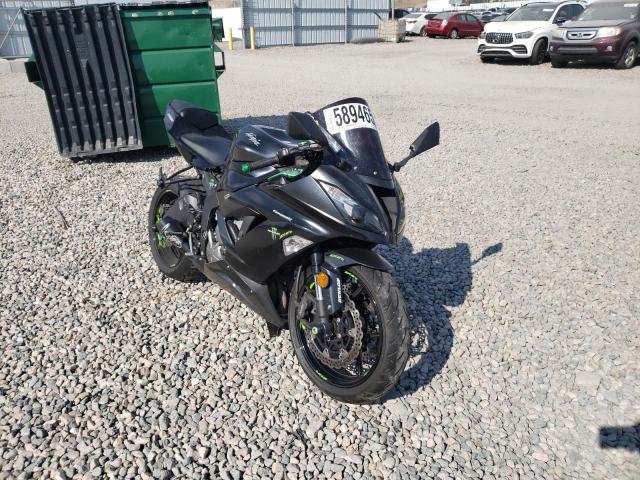 Salvage cars for sale from Copart Farr West, UT: 2015 Kawasaki ZX636 E