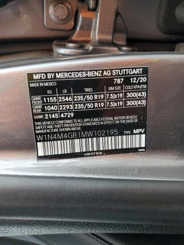 W1N4M4GB1MW102195 Mercedes-Benz GLB 250