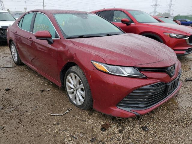 Salvage cars for sale from Copart Elgin, IL: 2020 Toyota Camry LE
