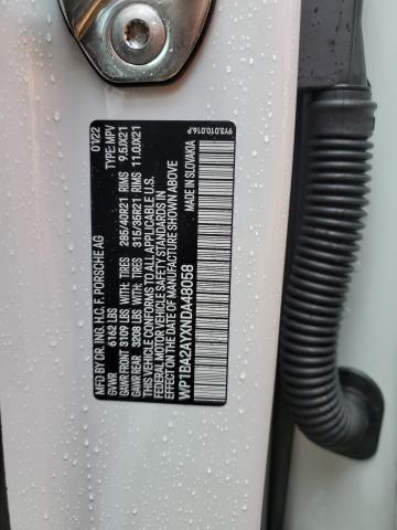 2022 PORSCHE CAYENNE CO WP1BA2AYXNDA48058