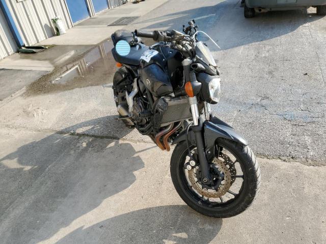 Salvage motorcycles for sale at Hurricane, WV auction: 2016 Yamaha FZ07