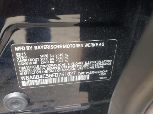 2015 BMW ALPINA B6 WBA6B4C56FD761827