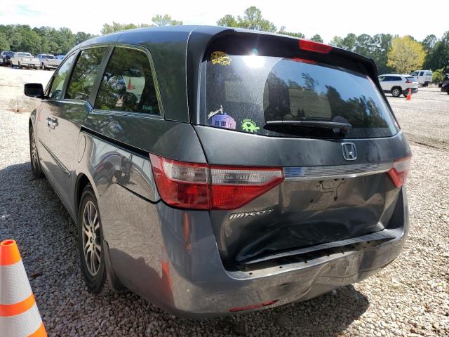 VIN 5FNRL5H69DB016712 2013 HONDA ODYSSEY no.3