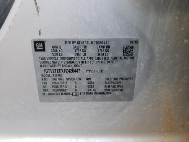 1GTV2TECXFZ426447 GMC Sierra K1500