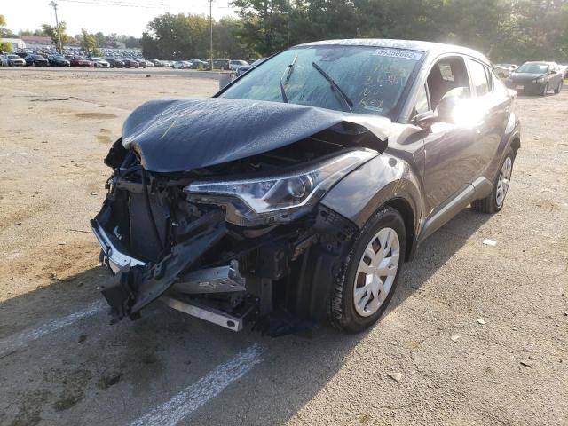 VIN: JTNKHMBX3K1051326 Auction: COPART Lot: 59350662 Location: KY - LEXINGTON EAST JTNKHMBX3K1051326 TOYOTA C-HR 2019 GRAY Photo 2