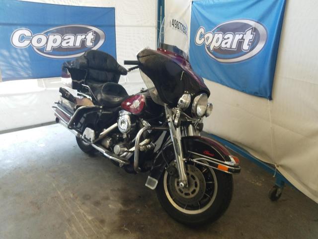 Salvage cars for sale from Copart Fort Wayne, IN: 1988 Harley-Davidson Flht Class