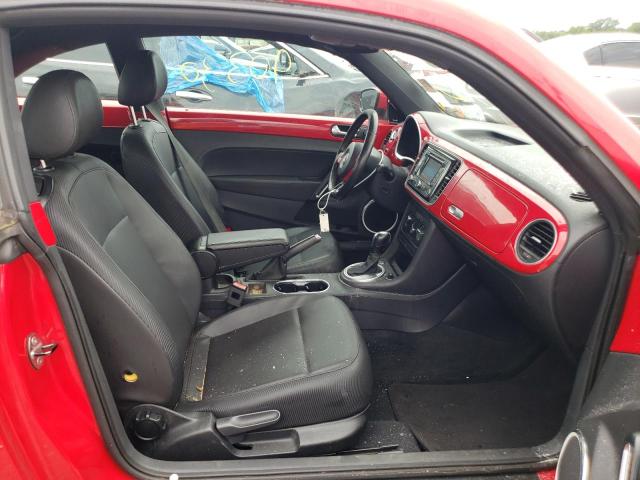 Hatchbacks VOLKSWAGEN BEETLE 2012 Czerwony