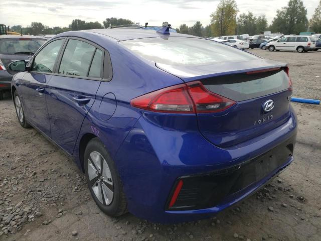2019 HYUNDAI IONIQ BLUE - KMHC65LC8KU163257