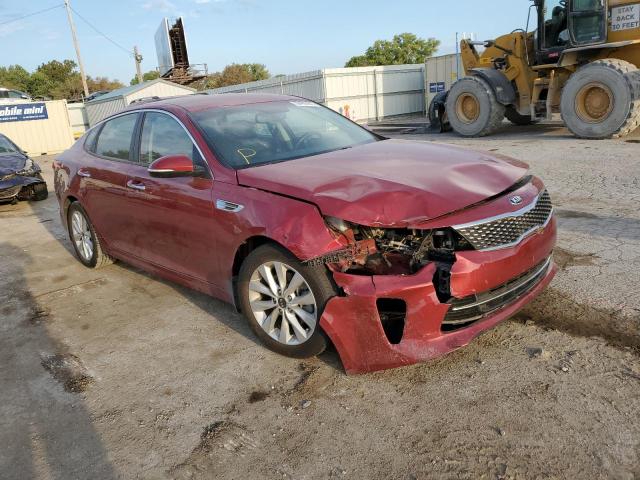 Salvage cars for sale from Copart Wichita, KS: 2018 KIA Optima LX