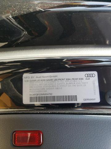 2021 AUDI RS7 WUAPCBF20MN904792