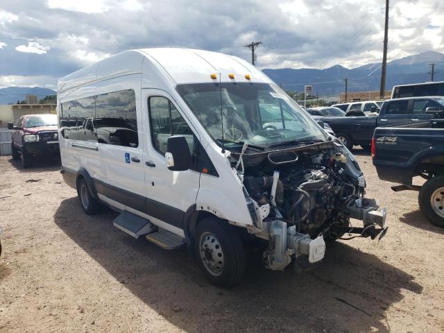 Salvage cars for sale from Copart Colorado Springs, CO: 2018 Ford Transit T