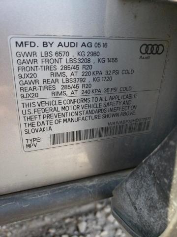 2017 AUDI Q7 PRESTIG - WA1VABF78HD017971