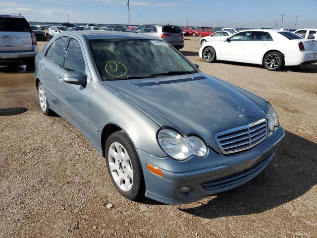 Salvage cars for sale from Copart Amarillo, TX: 2005 Mercedes-Benz C 240