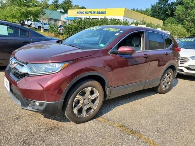Salvage cars for sale at Candia, NH auction: 2019 Honda CR-V EX