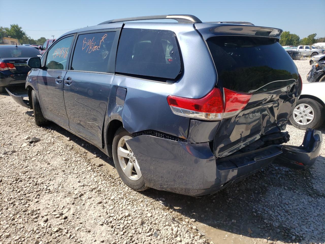 2013 Toyota Sienna Le VIN: 5TDKK3DC1DS375410 Lot: 58577812