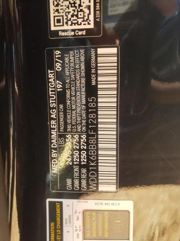 2020 MERCEDES-BENZ E AMG 53 WDD1K6BB8LF128185