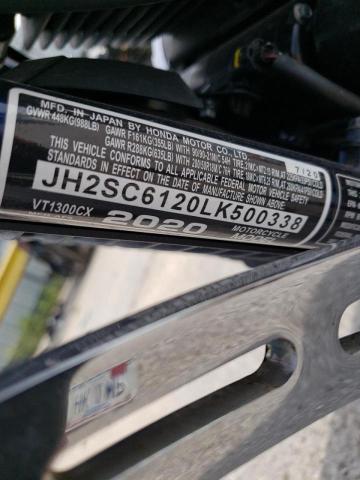 2020 HONDA VT1300 CX JH2SC6120LK500338
