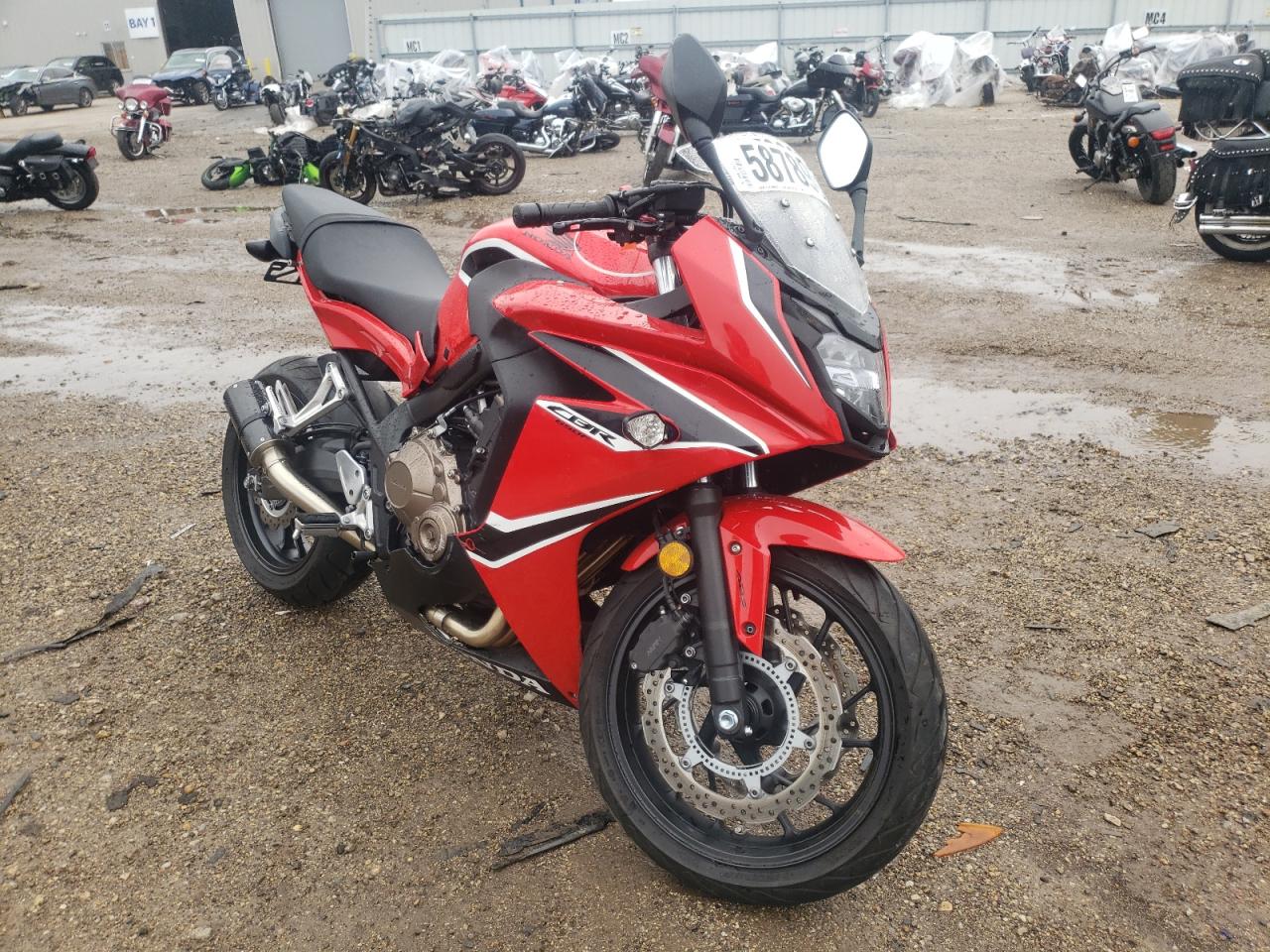 MLHRC7455J5400182 HONDA CBR650 FA 2018