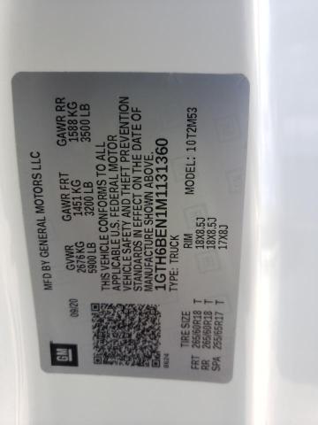 2021 GMC CANYON ELE 1GTH6BEN1M1131360