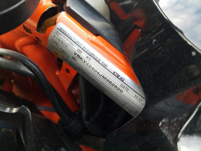 2018 KTM 1090 ADVEN VBKV49404JM982620