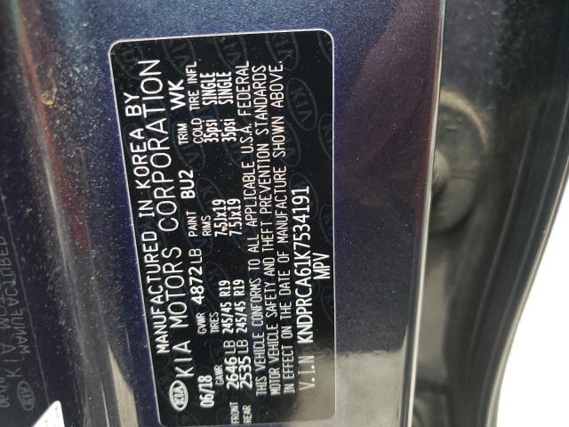 KNDPRCA61K7534191 KIA Sportage Sx
