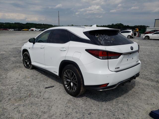 2020 LEXUS RX 450H F- 2T2YGMDA3LC046260