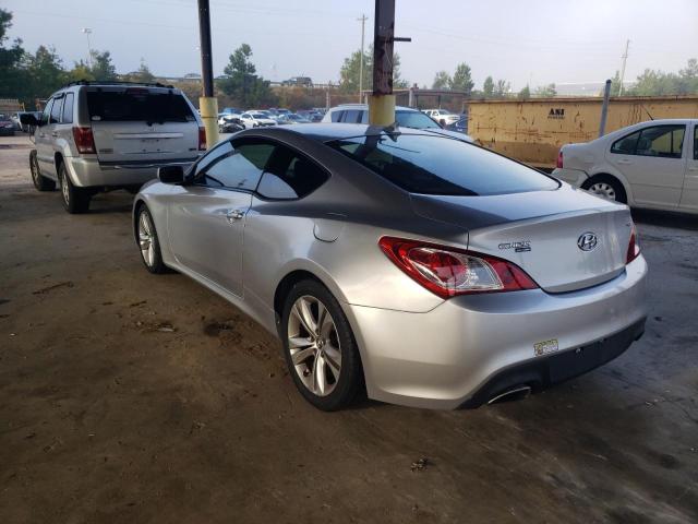 VIN: KMHHT6KD8AU041995 Auction: COPART Lot: 76985773 Location: SC - COLUMBIA KMHHT6KD8AU041995 HYUNDAI GENESIS 2010 SILVER Photo 3