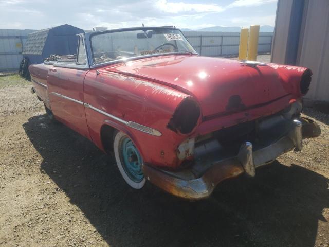 Salvage cars for sale at Helena, MT auction: 1953 Ford Crestline