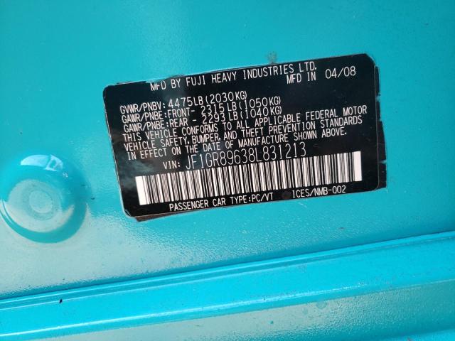 JF1GR89638L831213 Subaru Impreza Wrx Sti