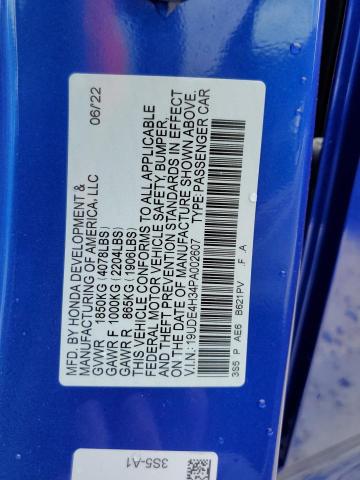 2023 ACURA INTEGRA A- 19UDE4H34PA002607