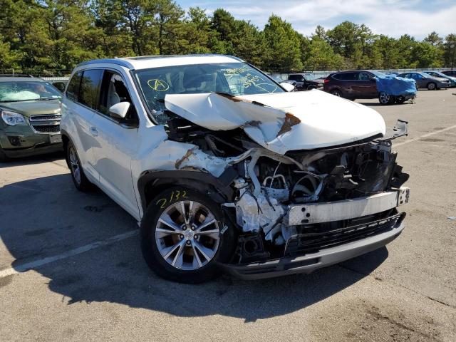 Toyota Highlander salvage cars for sale: 2015 Toyota Highlander XLE