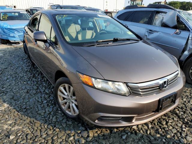 Salvage cars for sale from Copart Windsor, NJ: 2012 Honda Civic EX