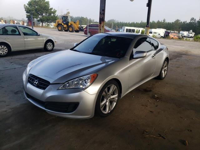 VIN: KMHHT6KD8AU041995 Auction: COPART Lot: 76985773 Location: SC - COLUMBIA KMHHT6KD8AU041995 HYUNDAI GENESIS 2010 SILVER Photo 2