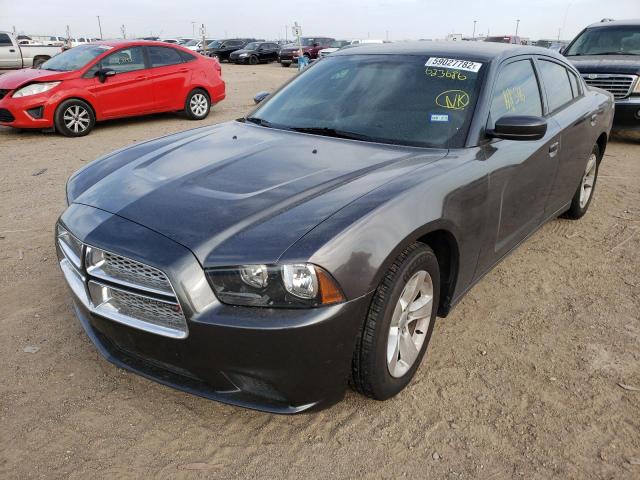 VIN 2C3CDXBG3DH623686 2013 DODGE CHARGER no.2