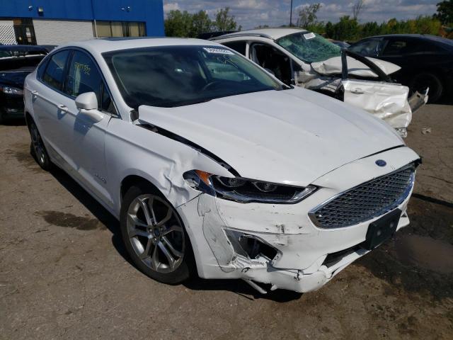 Salvage cars for sale from Copart Woodhaven, MI: 2019 Ford Fusion