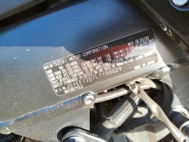 2020 SUZUKI DL1050 RC JS1EF12D7L7100029