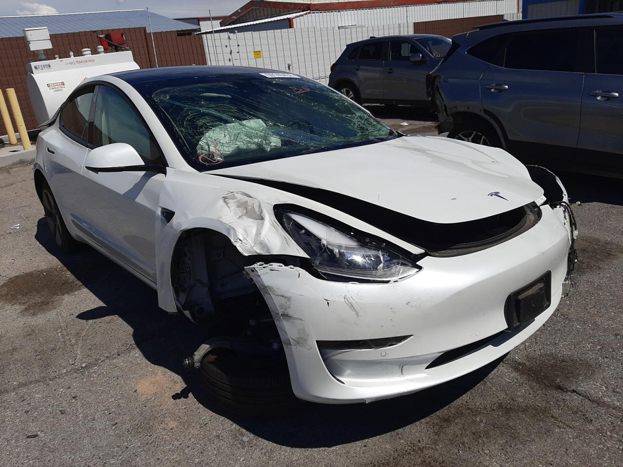 2022 Tesla Model 3 იყიდება North Las Vegas-ში, NV - Rollover