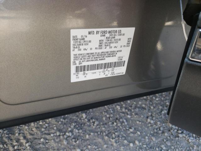 2016 LINCOLN MKX SELECT 2LMTJ6KR6GBL54865